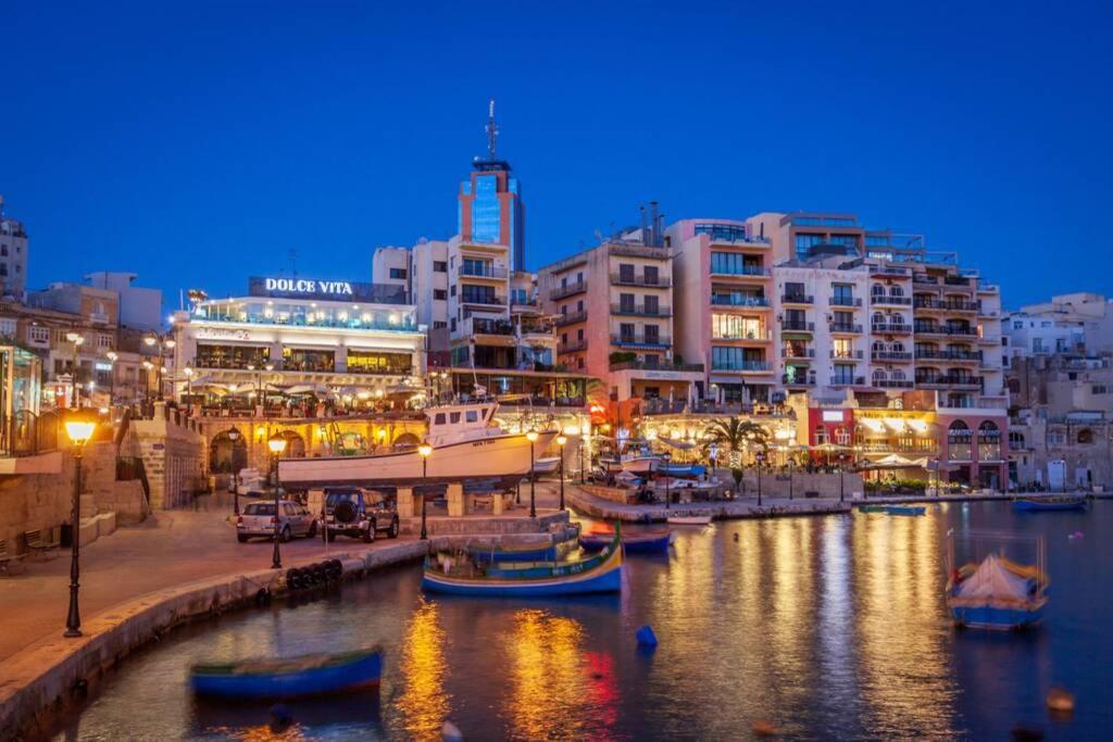 2 Bed Apt In Heart Of St Julians - 5Min From Seafront Saint Julian's Екстер'єр фото