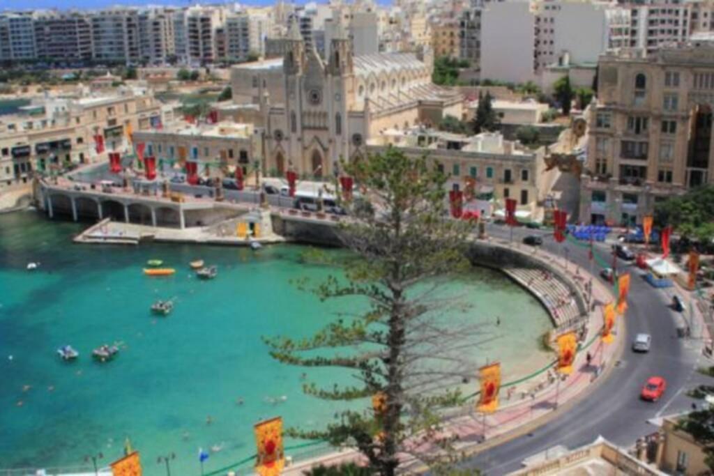 2 Bed Apt In Heart Of St Julians - 5Min From Seafront Saint Julian's Екстер'єр фото
