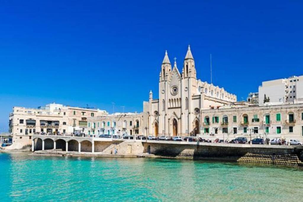 2 Bed Apt In Heart Of St Julians - 5Min From Seafront Saint Julian's Екстер'єр фото